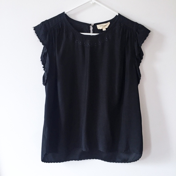 Isabel Marant Etoile Silk Embroidered Blouse - Picture 1 of 3